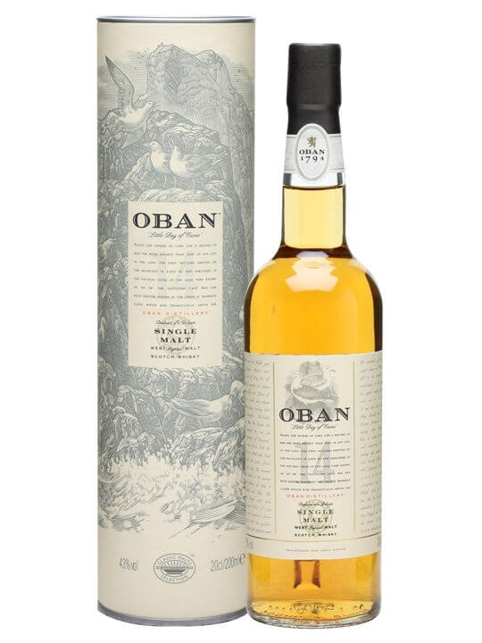 Wellmark's annual gift guide #5 – OBAN single malt scotch bottle
