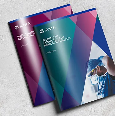 AMA brand refresh, Design, Branding, Corporate, Healthcare, Brochure, Medical