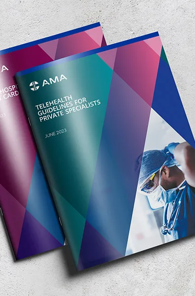 AMA brand refresh, Design, Branding, Corporate, Healthcare, Brochure, Medical