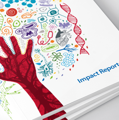 Baker IDI Impact report, Design, Healthcare, Branding, Annual Report, Brochure