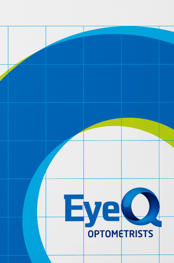 EyeQ Optometrists Refresh, Branding, Design, Brochure, Healthcare