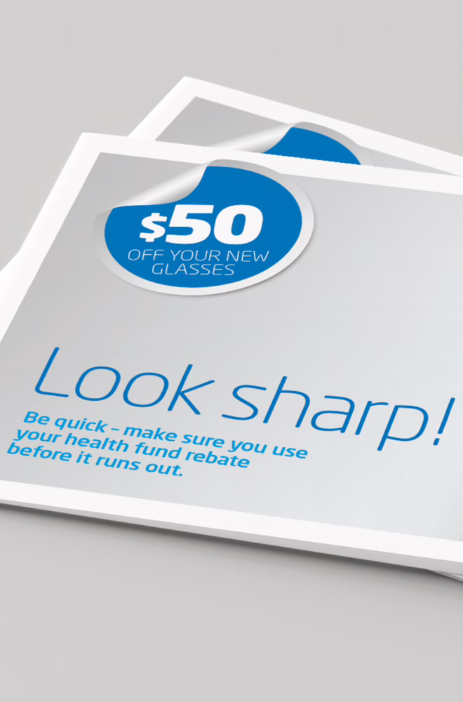 eyeQ retail dm, Direct mail, Campaign, Healthcare, Advertising
