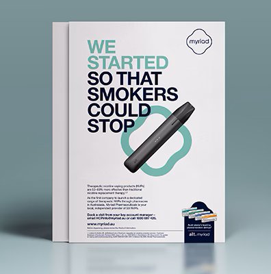 myriad smoking cessation, Campaign, Advertising, Pharmaceutical, Healthcare
